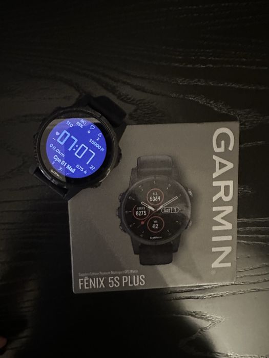 Garmin fenix 5s plus black