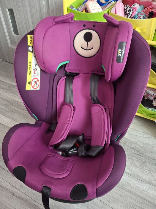 Scaun auto cu isofix, rotativ 360°, poziție somn, de la 0-36 kg