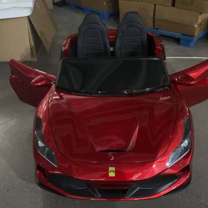 ИДЕАЛЬНАЯ МОДЕЛЬ! ДЕТСКАЯ МАШИНА|электромобиль Ferrari F8|доставкаесть