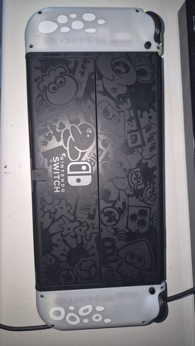 Nintendo Switch OLED Splatoon edition + 3 Игрри