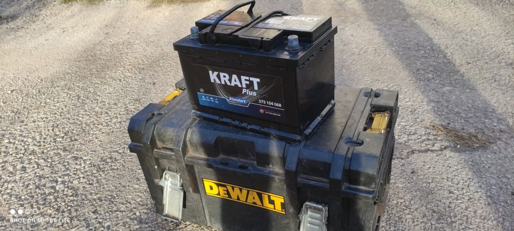 Акумулатор Kraft 75ah Почти нов! Akumulator Pochti Nov