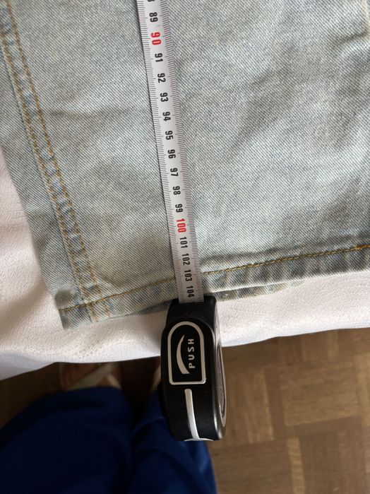 Дамски дънки/джинси, wide leg, Schein, размер 36, светло сини