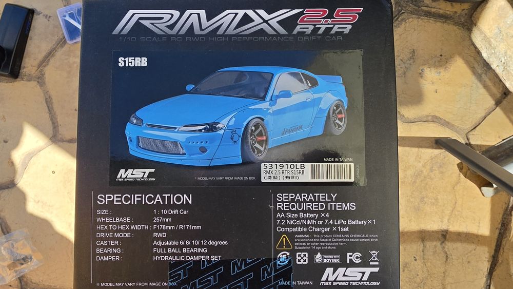 RWD Drift MST RMX 2.5 1/10 RC дрифт модел