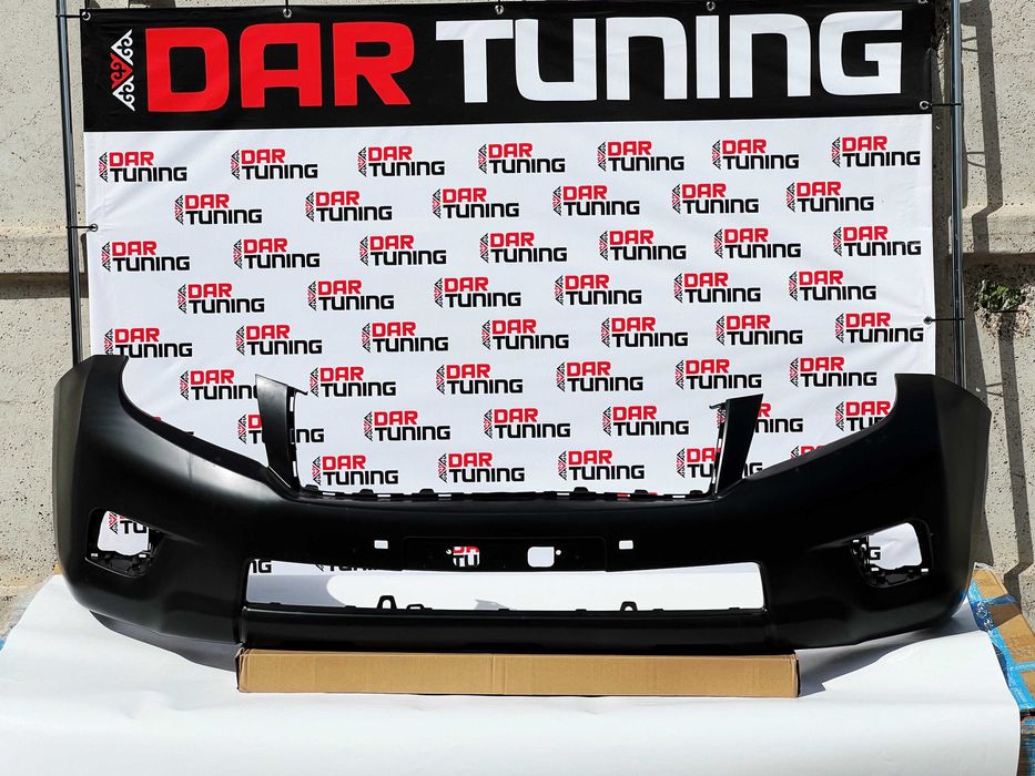 Передний бампер под оригинал Toyota Prado 150
