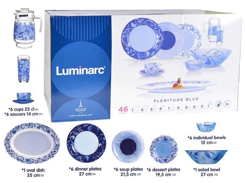 Сервиз Luminarc на 6 персон