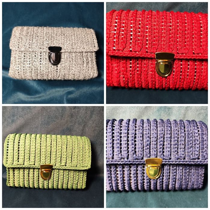 Қазақстанда қолмен тоқылған әйелдер сумкасы | Handmade