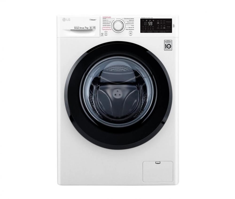 Стиральная машина LG F2M5HS6W (7 Кг) (Подача пара): 400 у.е. - Стиральные  машины Ташкент на Olx