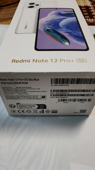 Redmi Note 12 pro+5G