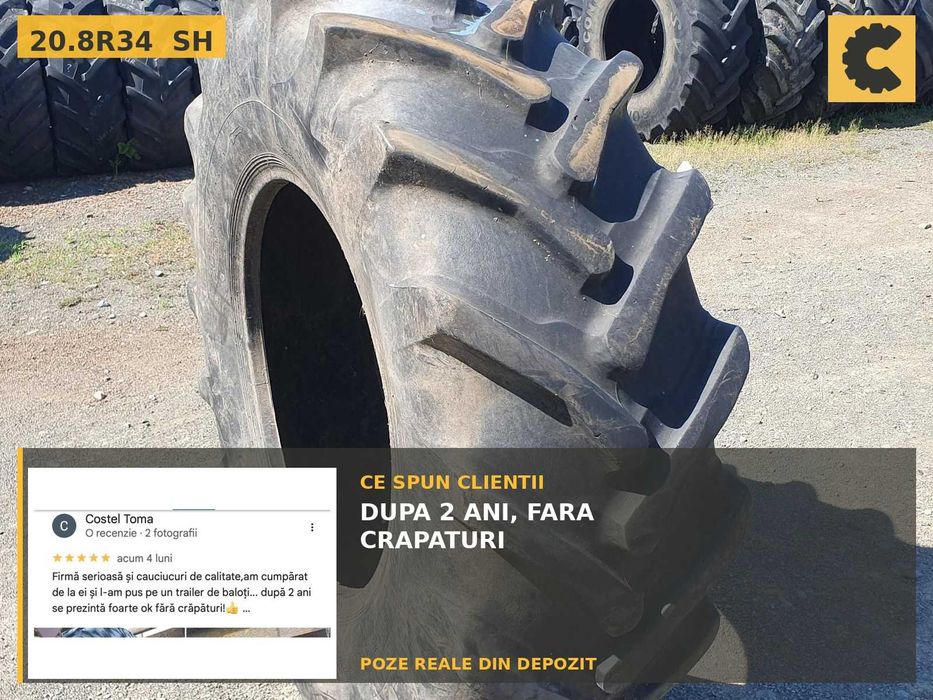 Cauciucuri 20.8R34 520/85R34 Taurus Anvelope Tractor Combina SH REDUS