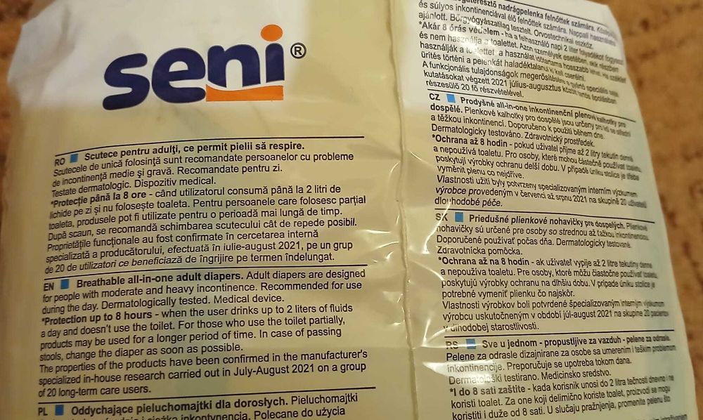 scutece adulti - seni classic air