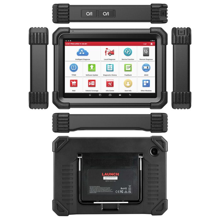 Tester auto profesional LAUNCH X431PRO3 APEX, 10.1 inch, 4/64Gb Romana