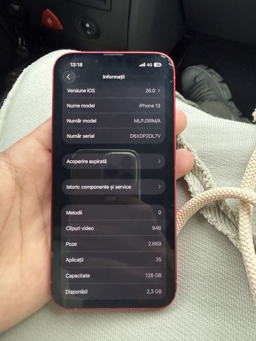 IPhone 13 red (negociabil)