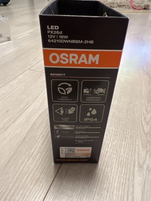 Set becuri led H7 Osram legale
