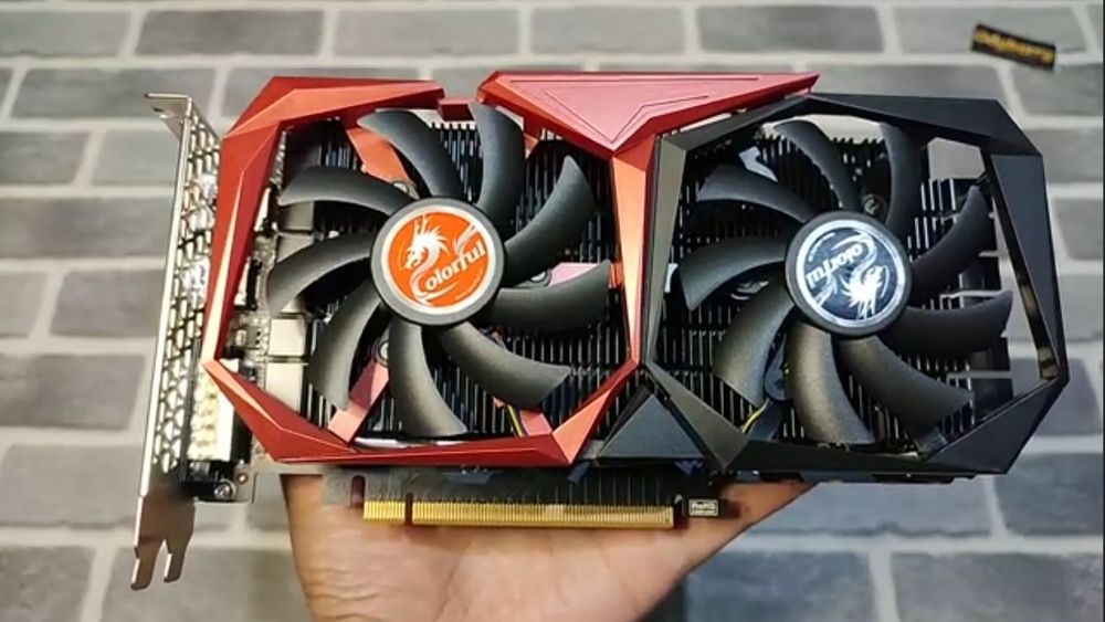 Видеокарта Gtx 1050ti 4gb Colorful