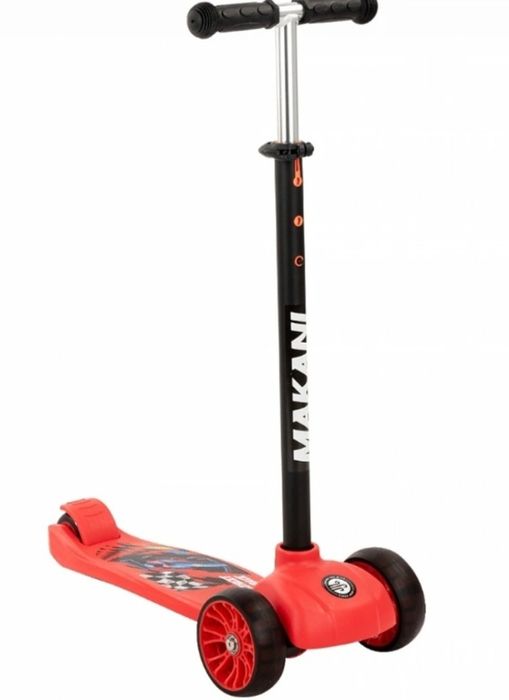 Нова сгъваема led тротинетка makani street race с колите