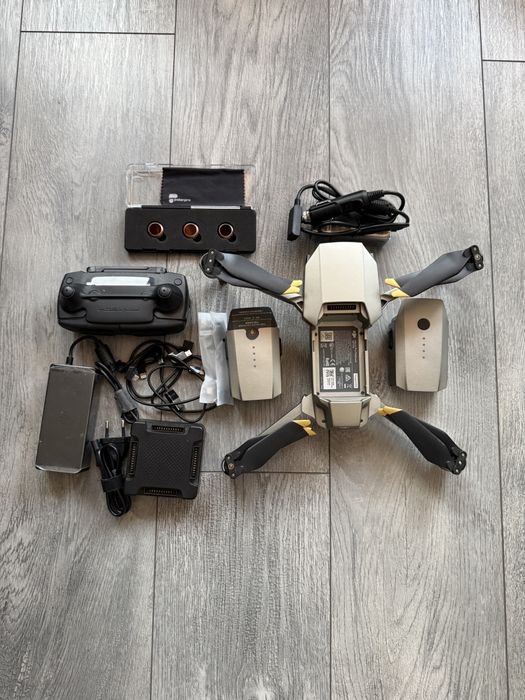 DJI Mavic pro Platinum Fly More - като нов, комплект с 2 батерии