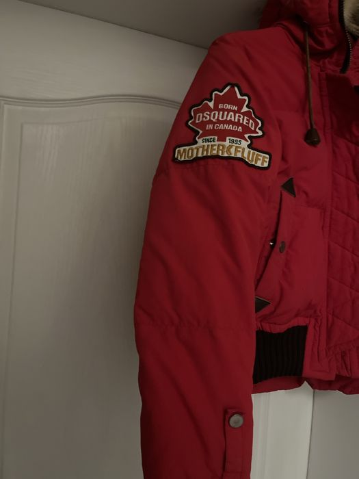 Естествен пух яке Dsquared2