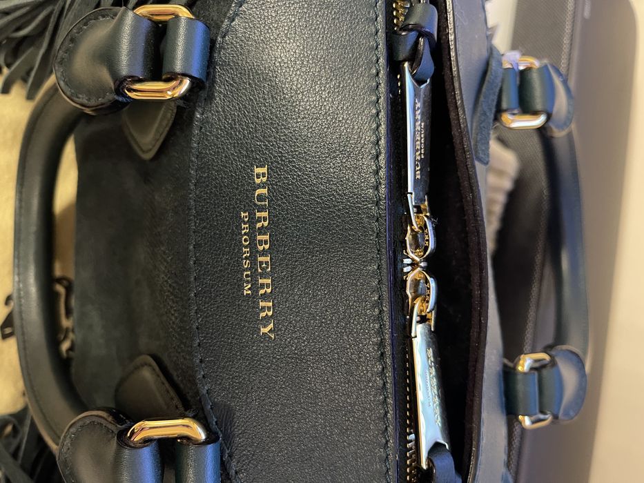 Geanta piele Burberry Prorsum Mini Bee - NOUA!