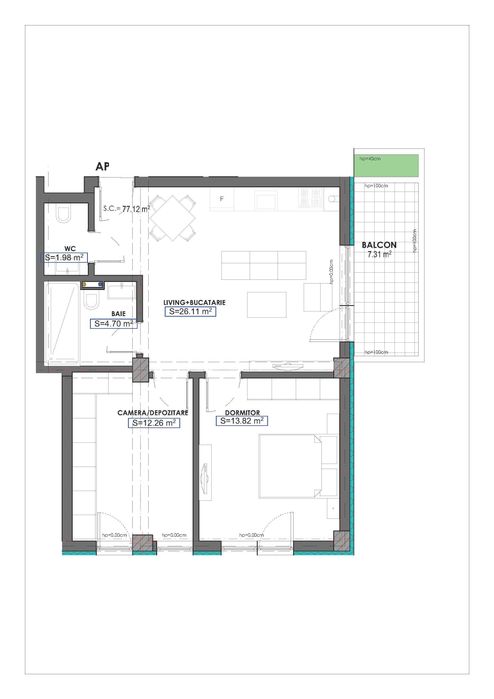 Apartamente Premium 3 camere Bratianu 211