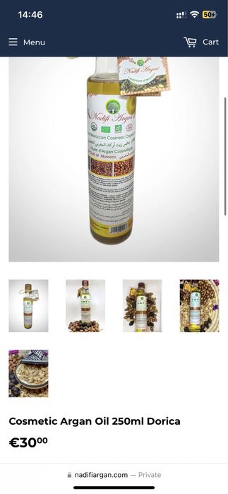 Арганово масло внос от Мароко