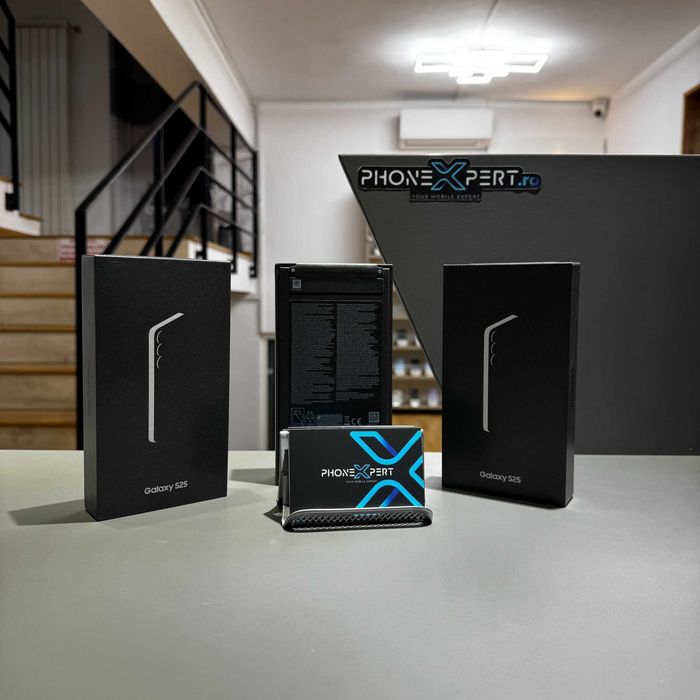 Produs Nou Samsung Galaxy S25 256GB Silver Shadow Garantie si Factura