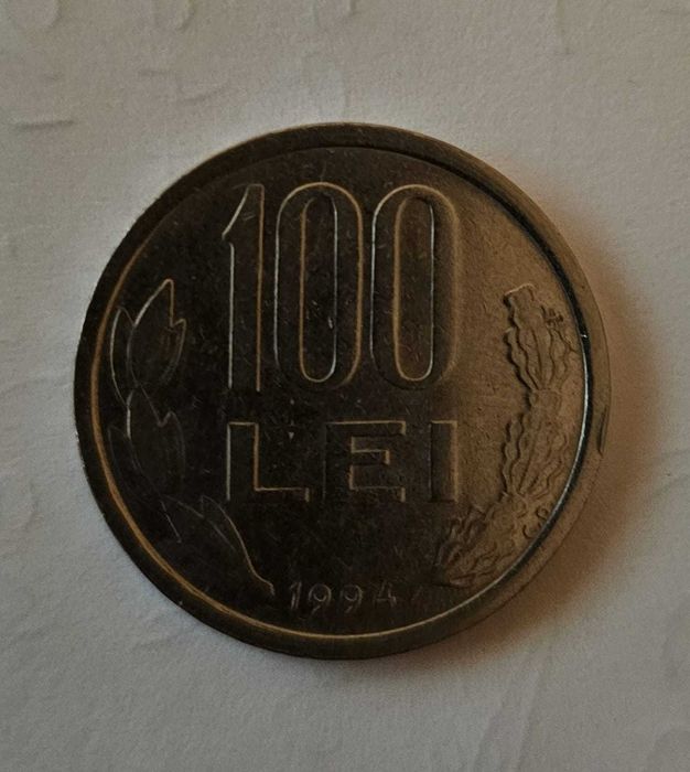 Monedă de colecție 100 LEI – 1994 | Mihai Viteazul | Stare IMPECABILĂ