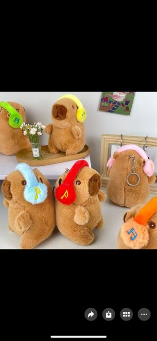 Капибара плюшена играчка