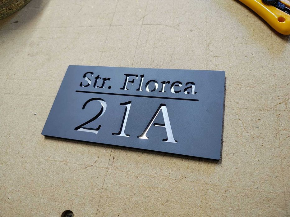 Numar casa, placute stradale