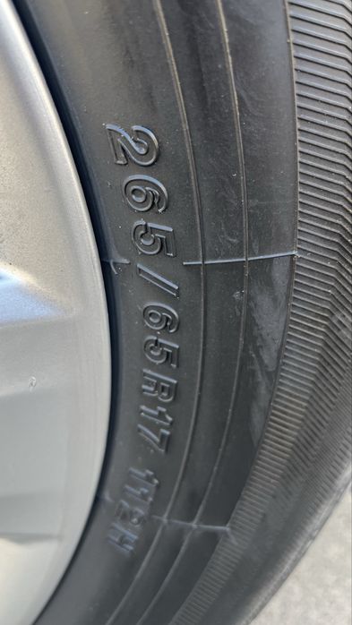 Шины летние 265/65/17