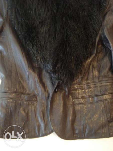 сако естествена кожа