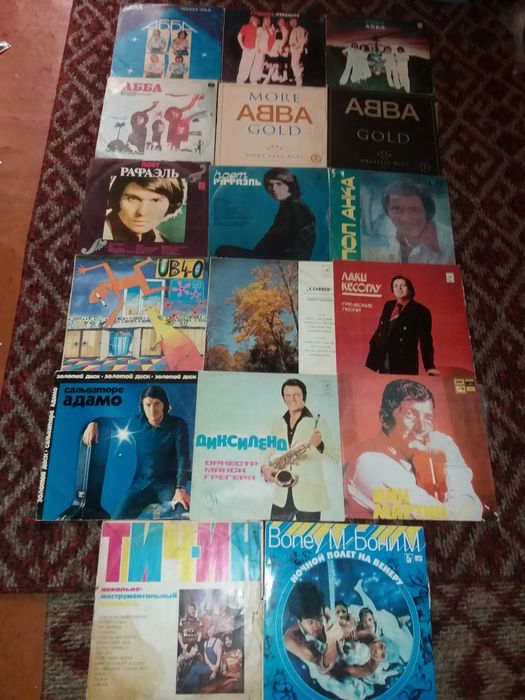 Пластинки зарубежных исполнителей Смотрите8 фото Читайте описании