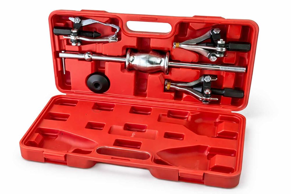 Extractor cu 3 brate reversibile pentru rulmenti si discuri
