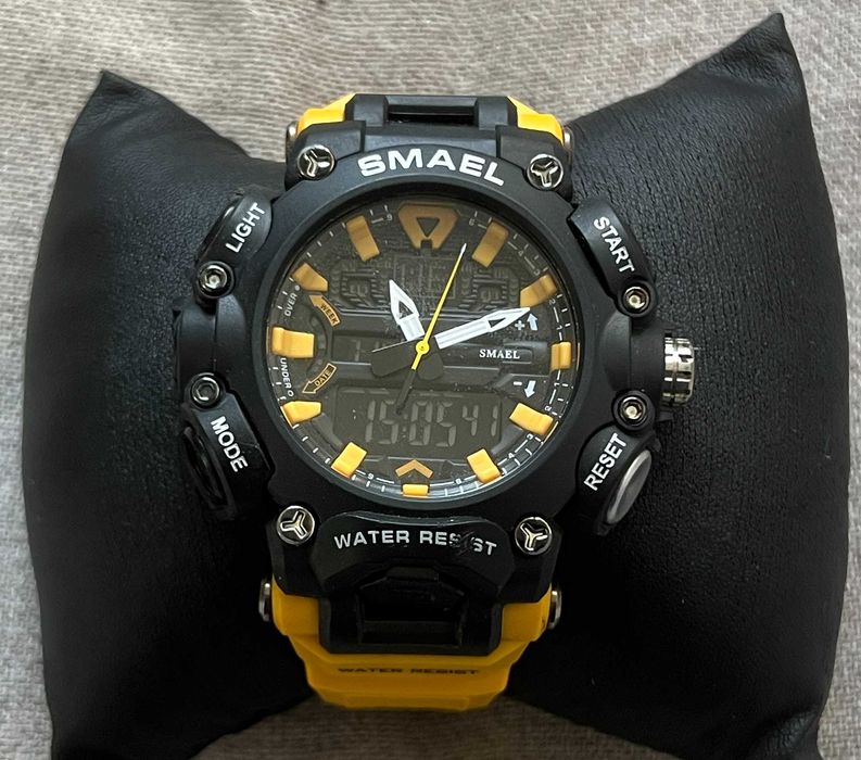 Ceas sport militar SMAEL 8053 analog digital 50M LED cronometru