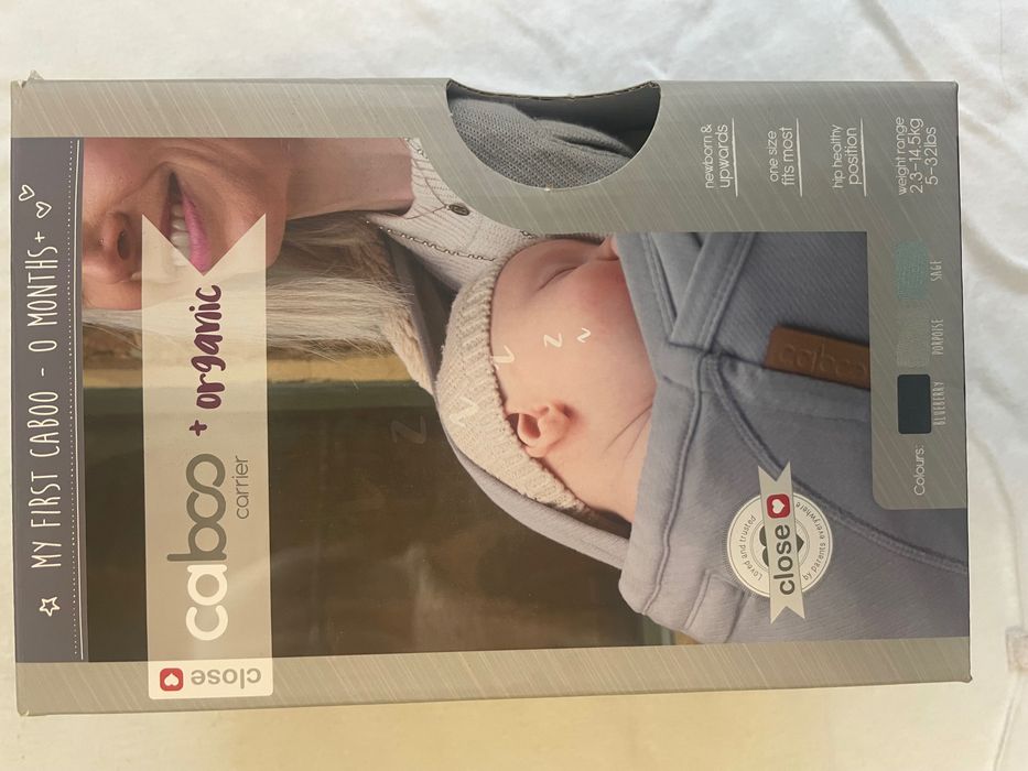 Слинг Caboo+organic за новородено