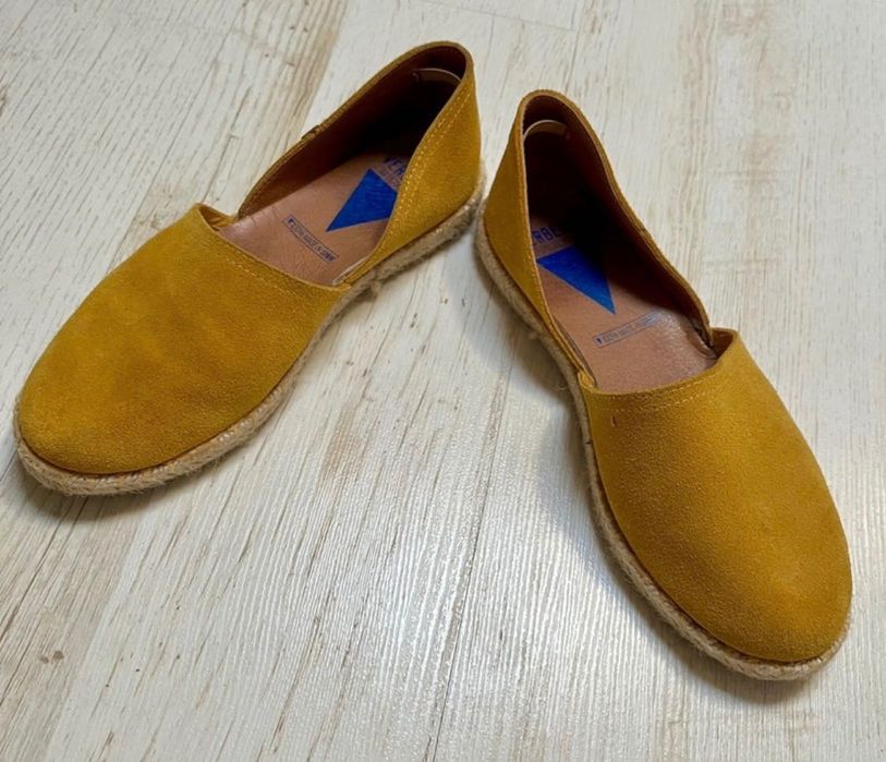 Espadrile Verbenas 38 piele naturala