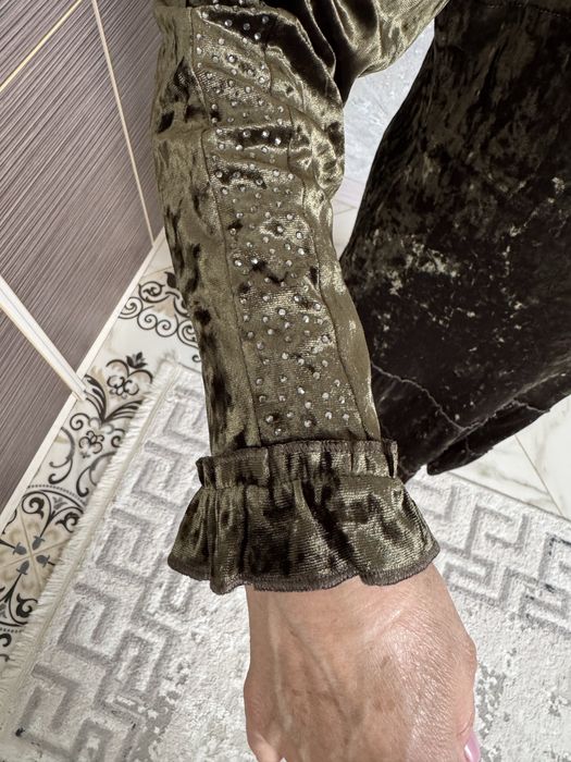 Платье бархат, б/у