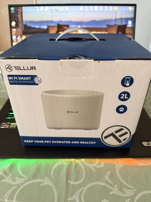 Dispenser Apa Animale Tellur WiFi Smart 2L Alb