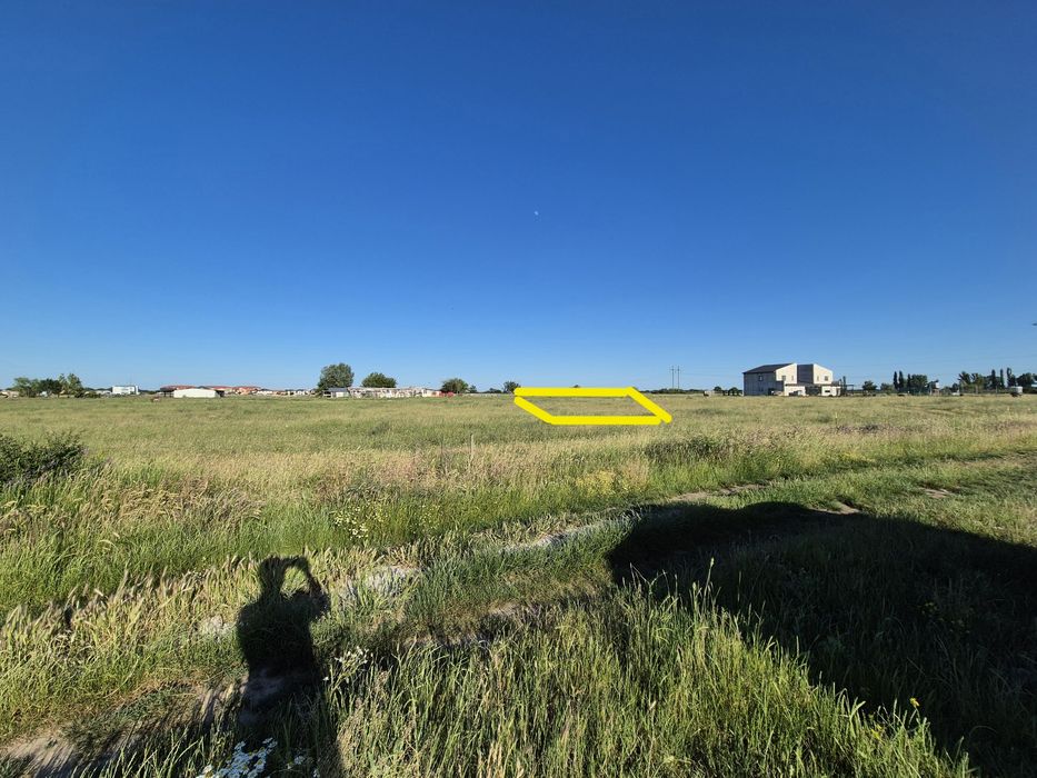 Teren 542 mp Giroc–Chișoda, 2 fronturi, PUZ, P+E+M, proprietar
