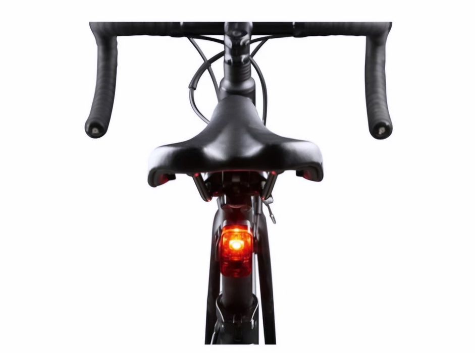 Set lumini bicicleta, far si stop, cu acumulator intern lithiu-ion