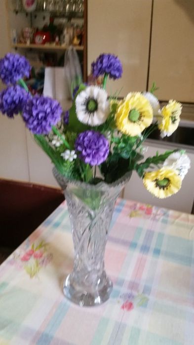 Хрустальная ваза