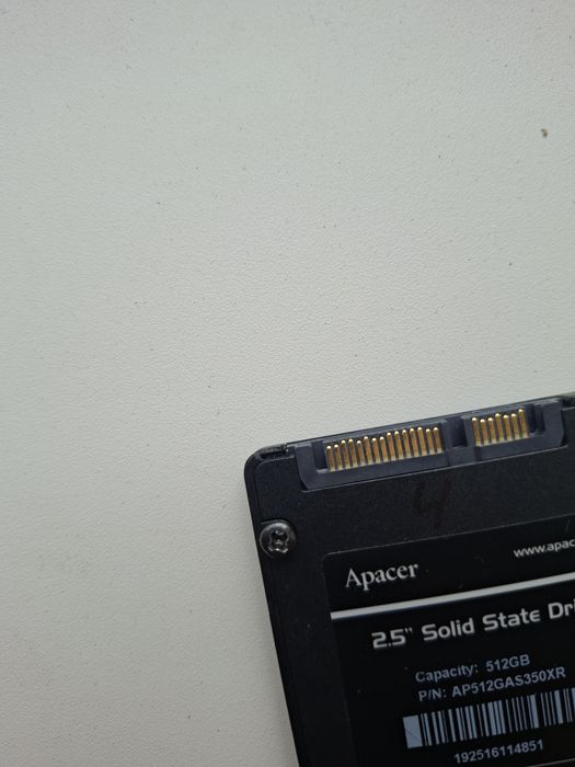 SSD накопитель Apacer AS350X 512 ГБ