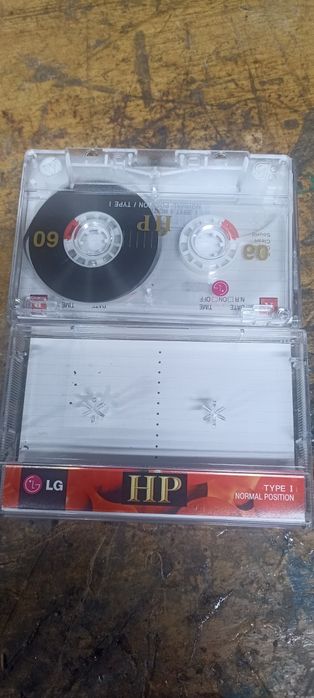 LG аудиокассеты новые и б/у