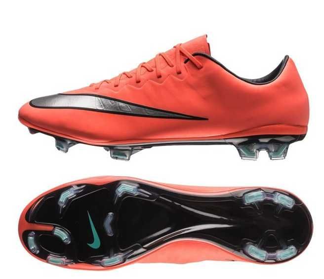 Nike mercurial N38,5 Оранжеви Бутонки