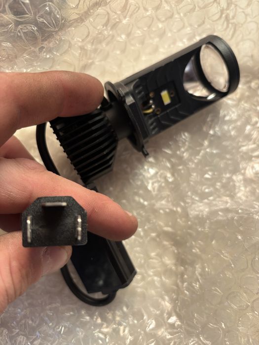 Лед крушка h4 с лупа