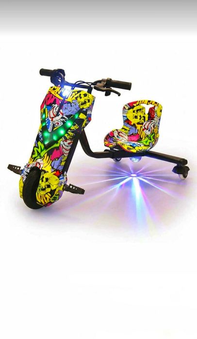 Tricicleta drift electrica pentru copii