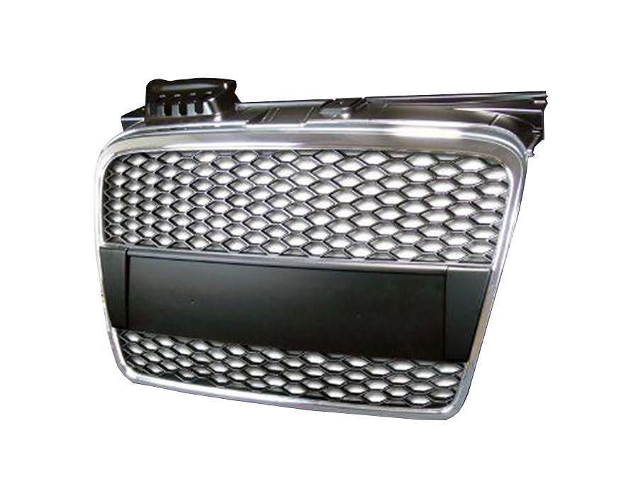 Решетка с поставка а емблема за Audi A3 (2003-2008) - RS-Look с Хромрамка
