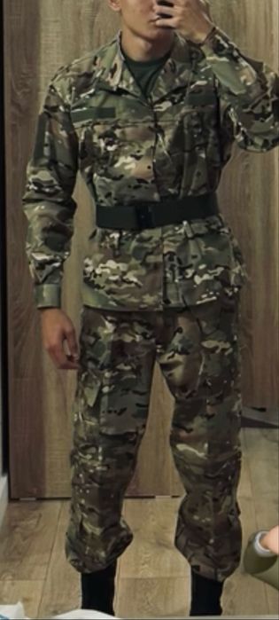 Мультикам военная форма