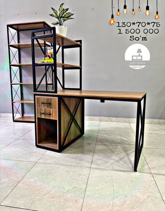 LOFT STOLLAR OPTOM VA DONAGA|Компьютерный стол|Письменный стол|Парта