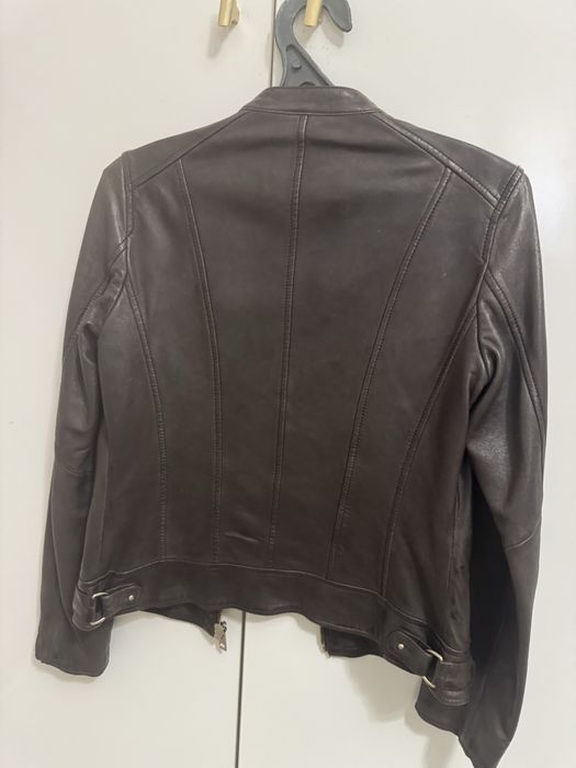 Кожаная куртка Massimo Dutti