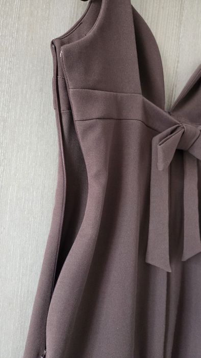 Кафява рокля Zara размер M-нова с етикет с